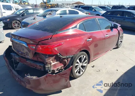 2016 Nissan Maxima 3.5 Sl z USA, uszkodzony, nr VIN 1N4AA6APXGC446378
